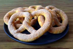 Receita de pretzel para airfryer