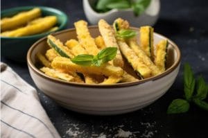 zucchini fries batata frita de abobrinha