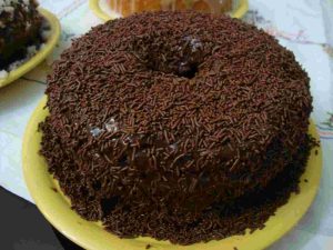 bolo de chocolate na airfryer