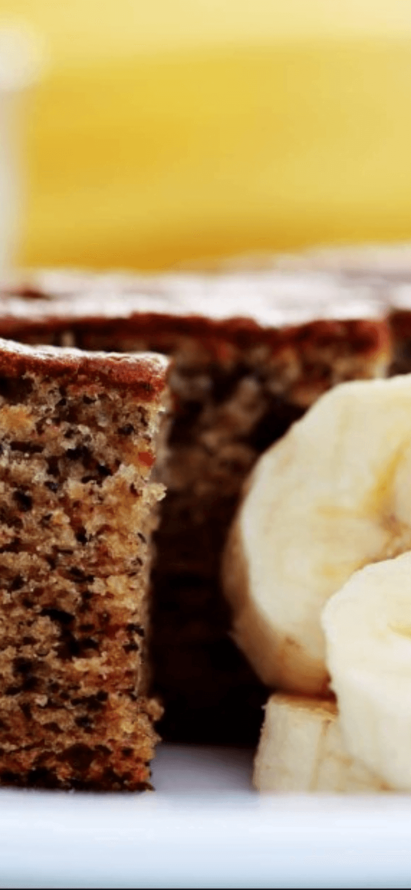 Receita de bolo na Airfryer: Bolo de banana com canela