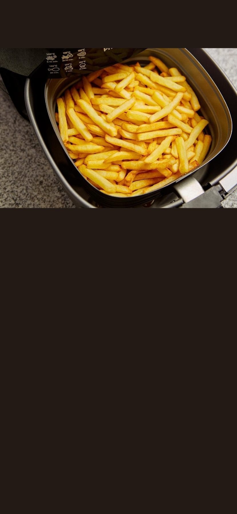 BATATA FRITA perfeita na Airfryer