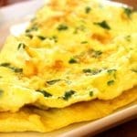 Omelete feito na Air fryer rápido